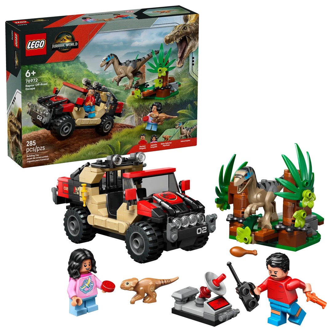 LEGO JURASSIC WORLD 76972 Raptor Off-Road