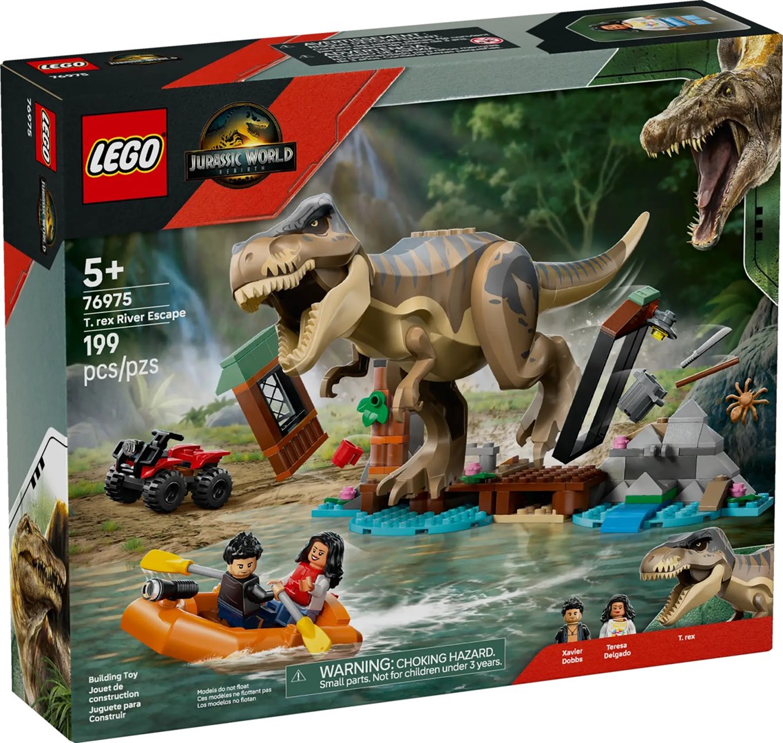 LEGO JURASSIC WORLD 76975 T-Rex River