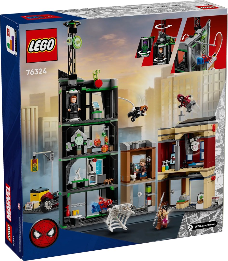 LEGO MARVEL 76324 Spider-Man vs. Oscorp