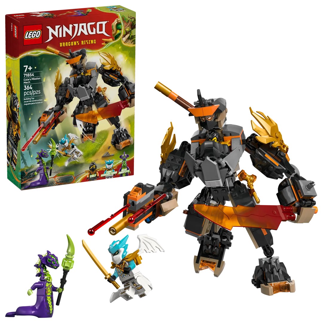 LEGO NINJAGO 71854 Cole`s Mission Mech