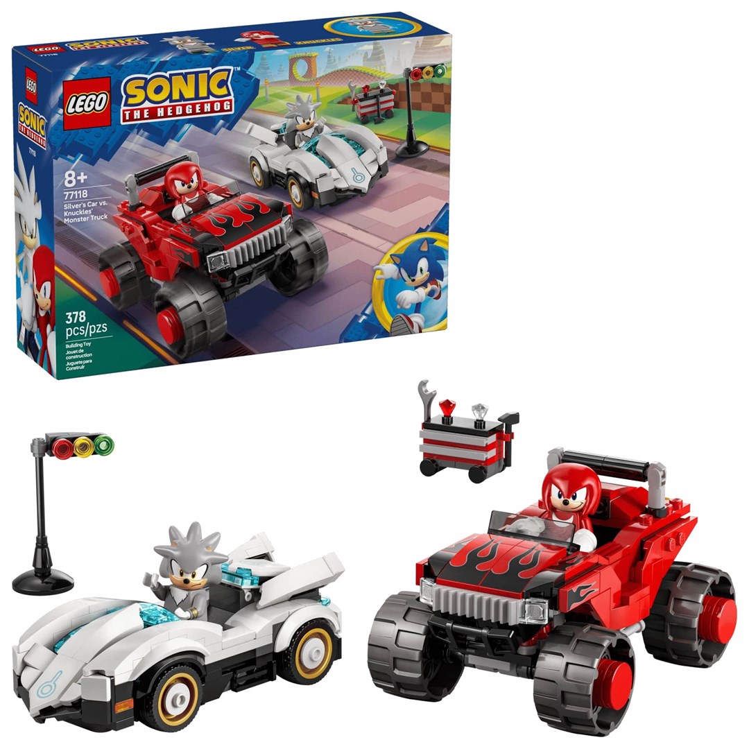 LEGO Blocks Sonic 77118 Silvers Car