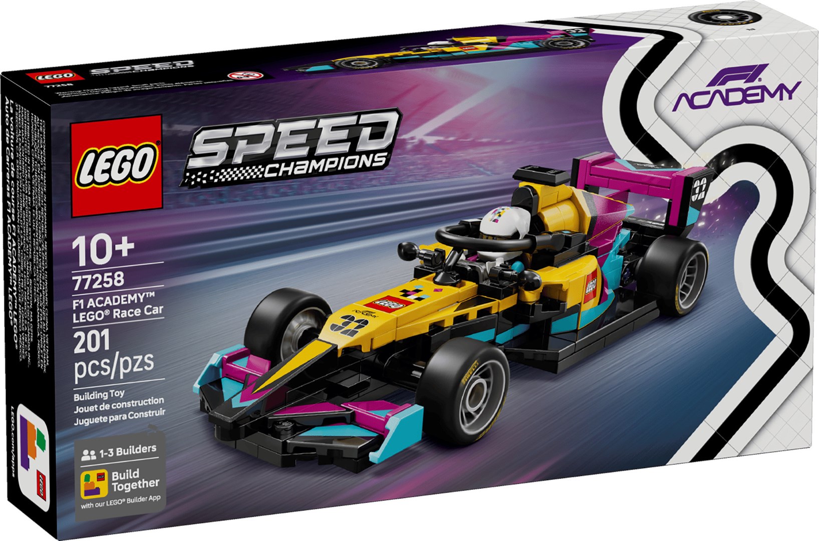LEGO SPEED CHAMPIONS 77258 F1 ACADEMY