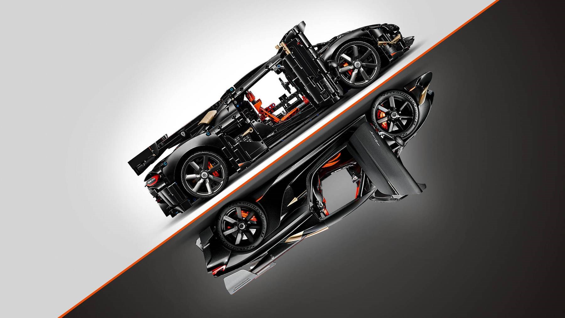LEGO Bricks Technic 42232 Koenigsegg Sadairs