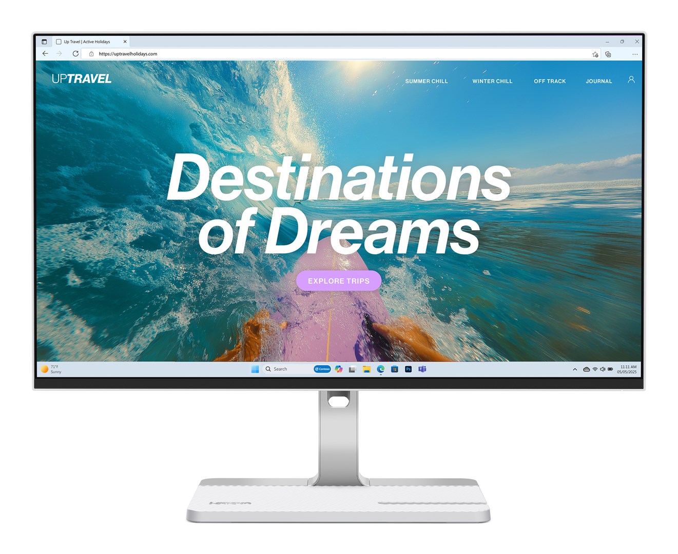 Lenovo L24D-4C computer monitor 60.5