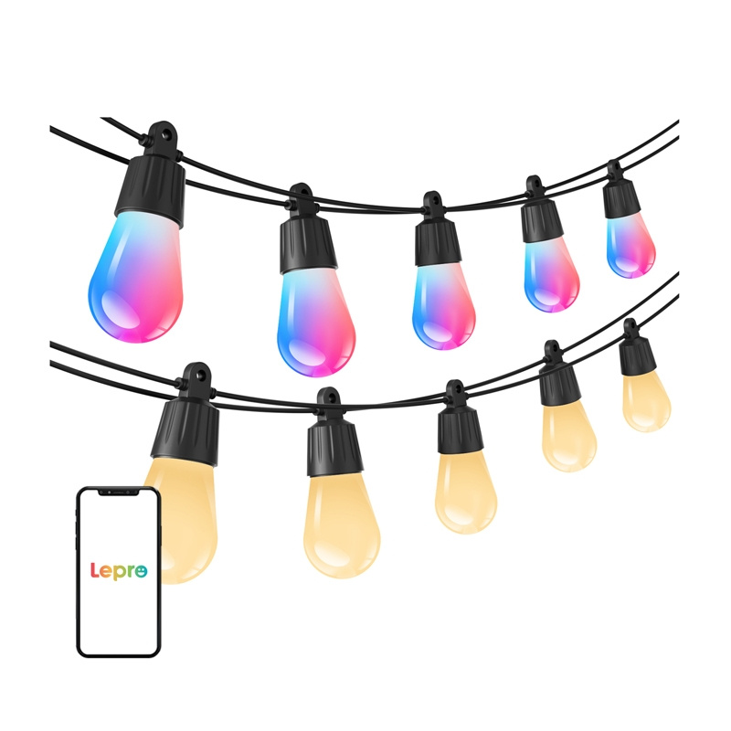 LEPRO ZB1-15 Wi-Fi String Lights, 15