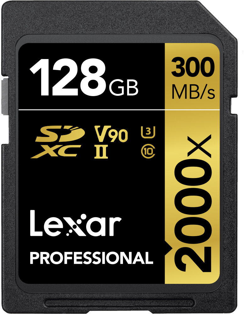 Lexar memory card SDXC 128GB Professional