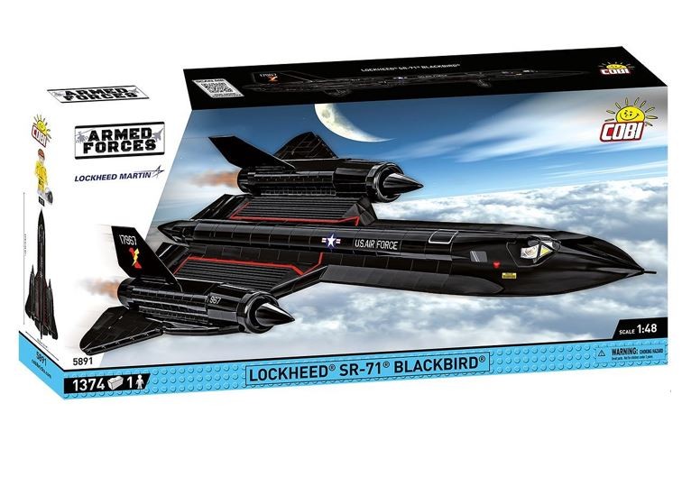Cobi Klocki Lockheed SR-71 1374 blocks