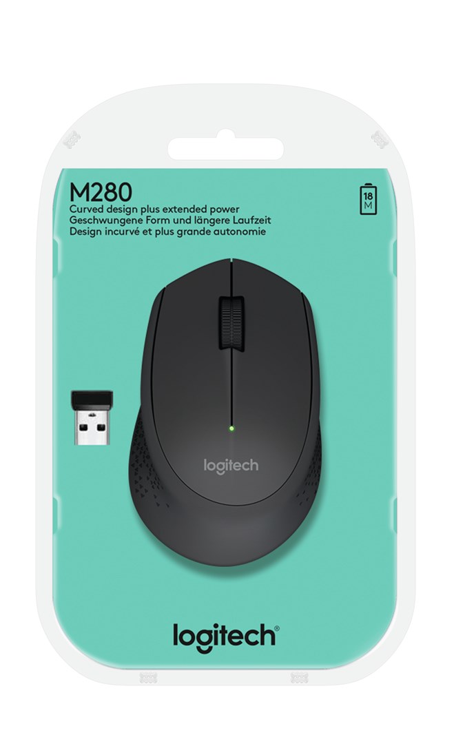 Logitech Wireless Mouse M280 | 910-004287