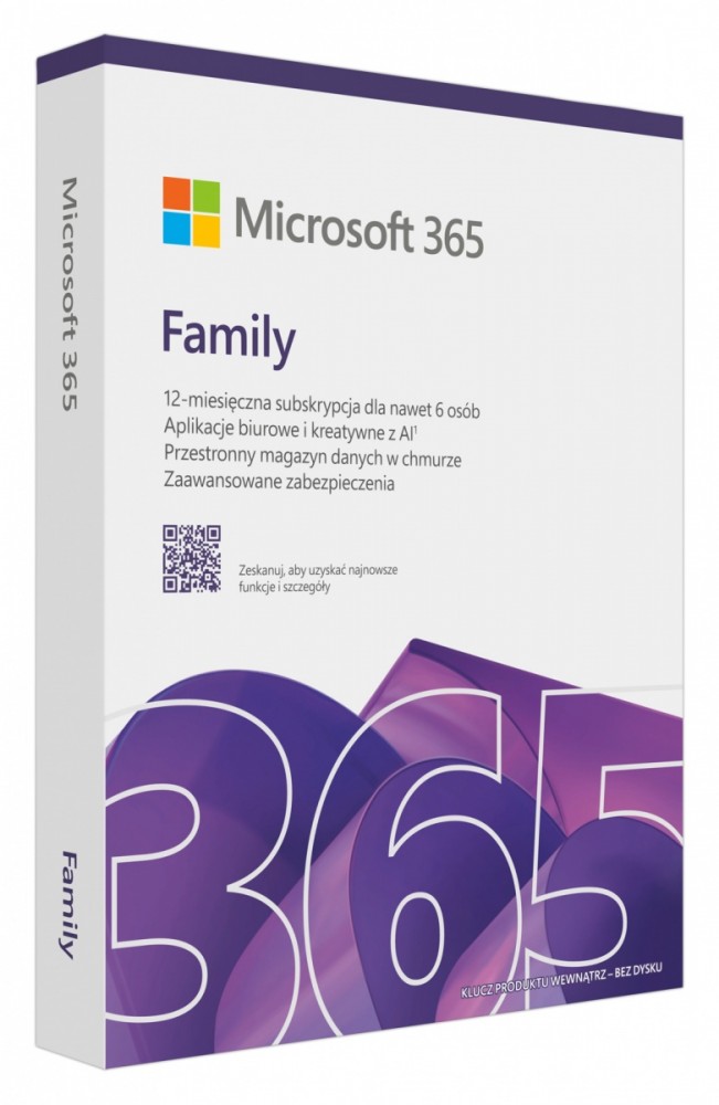 Microsoft M365 Family PL 1Y 6U