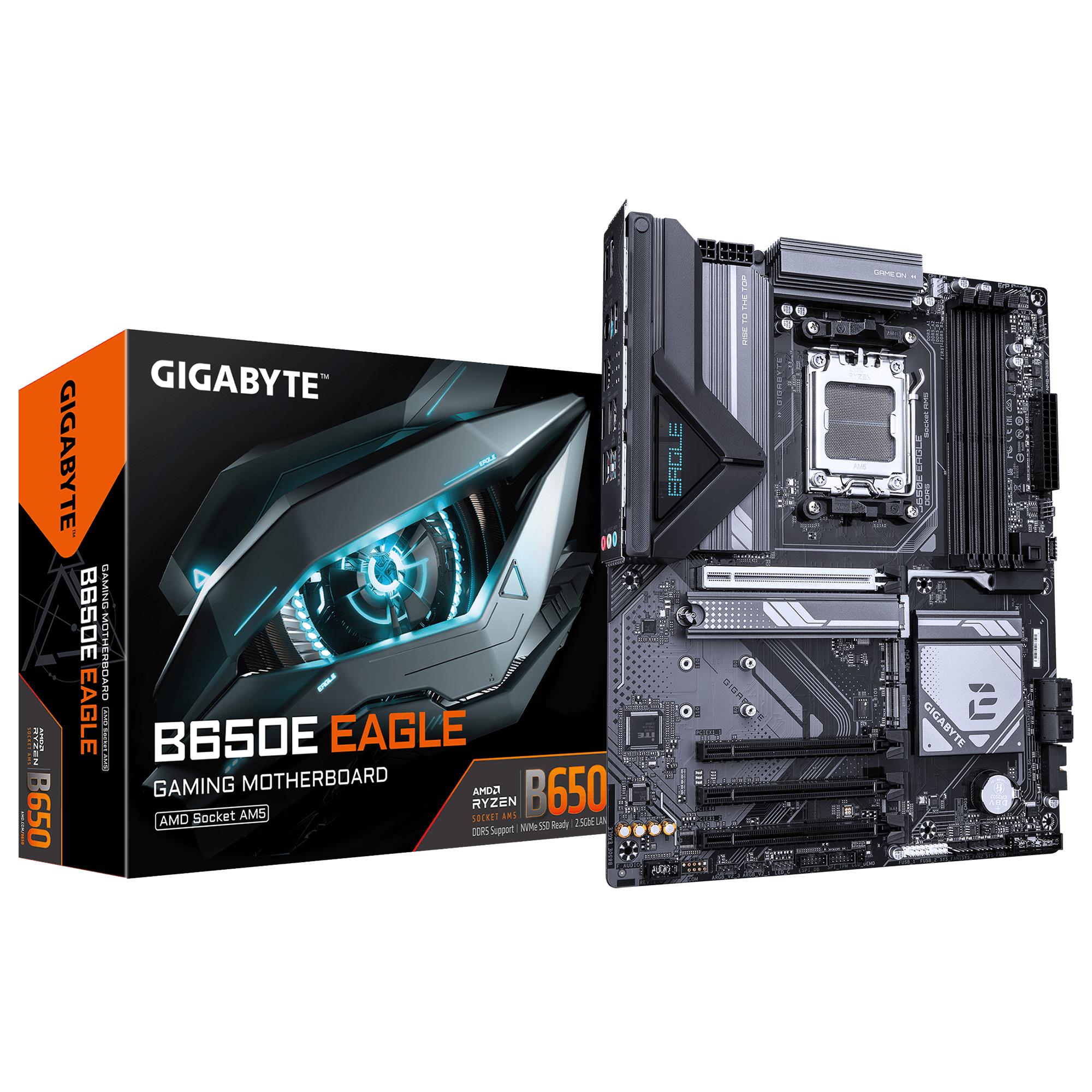 Mainboard|GIGABYTE|AMD B650|Socket AM5|ATX|RAM DDR5-SDRAM|4xSlots|3xNumber of M