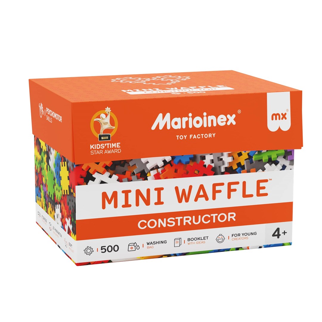 MARIOINEX Mini Waffle Building Blocks Constructor