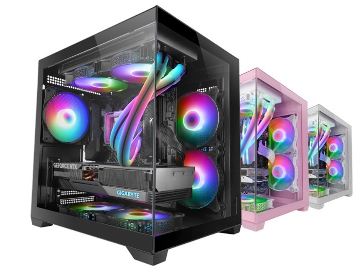 Mars Gaming MARS MC-VIEW2 BLACK mATX