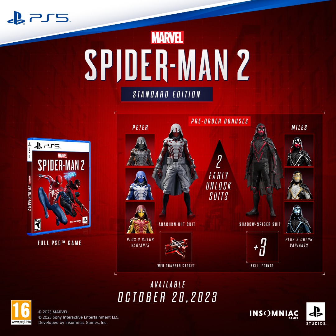 Insomniac Games Marvel`s Spider-Man 2 PS5