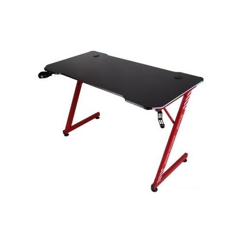 Marvo DE-11 RGB Gaming Desk (Black/Red)