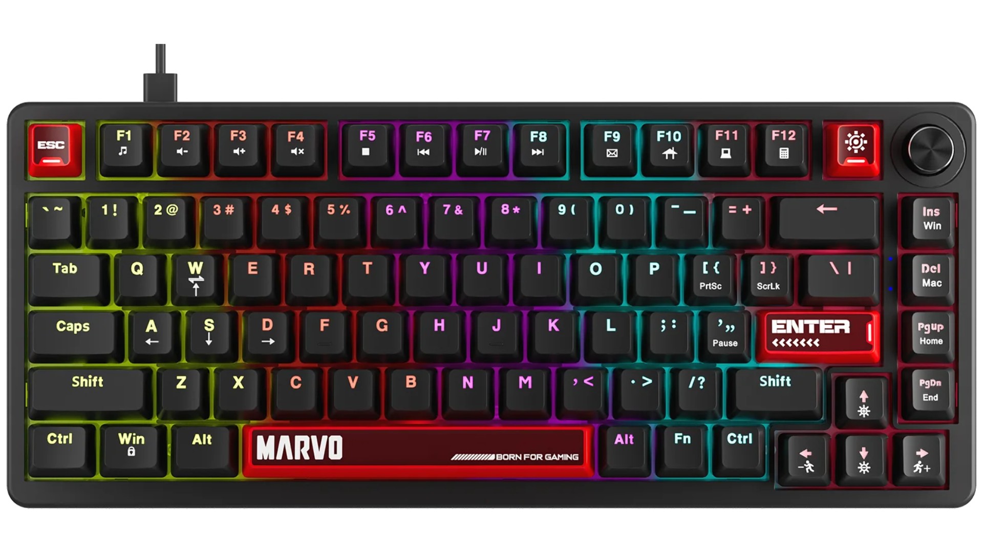 MARVO KG936 Arma 82 RGB Wired
