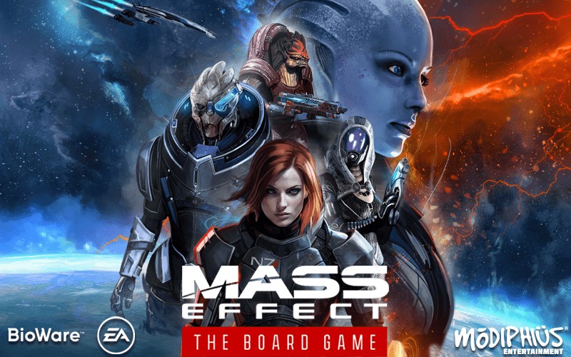 Modiphius Entertainment Mass Effect: The Board