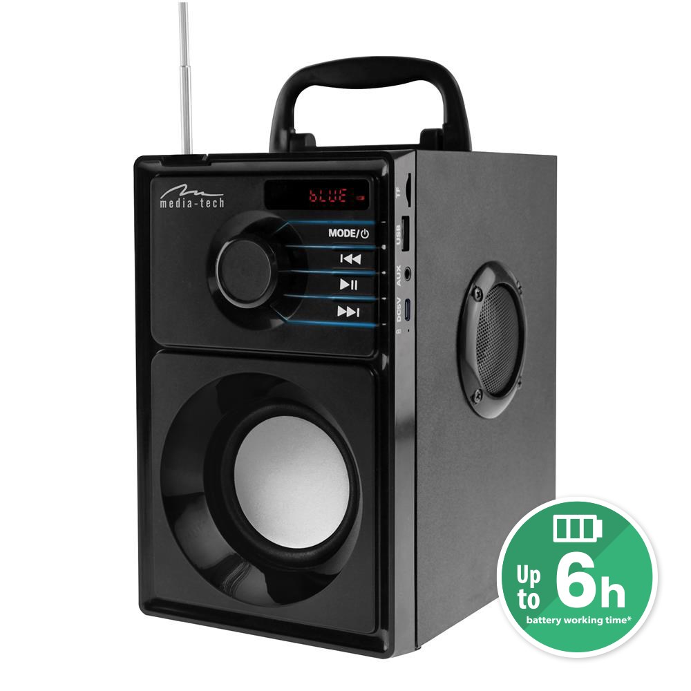 Media tech MEDIA-TECH WIRELESS BOOMBOX SPEAKER