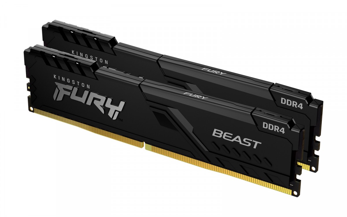 Kingston Memory DDR4 Fury Beast 64GB(2*32GB)/3200