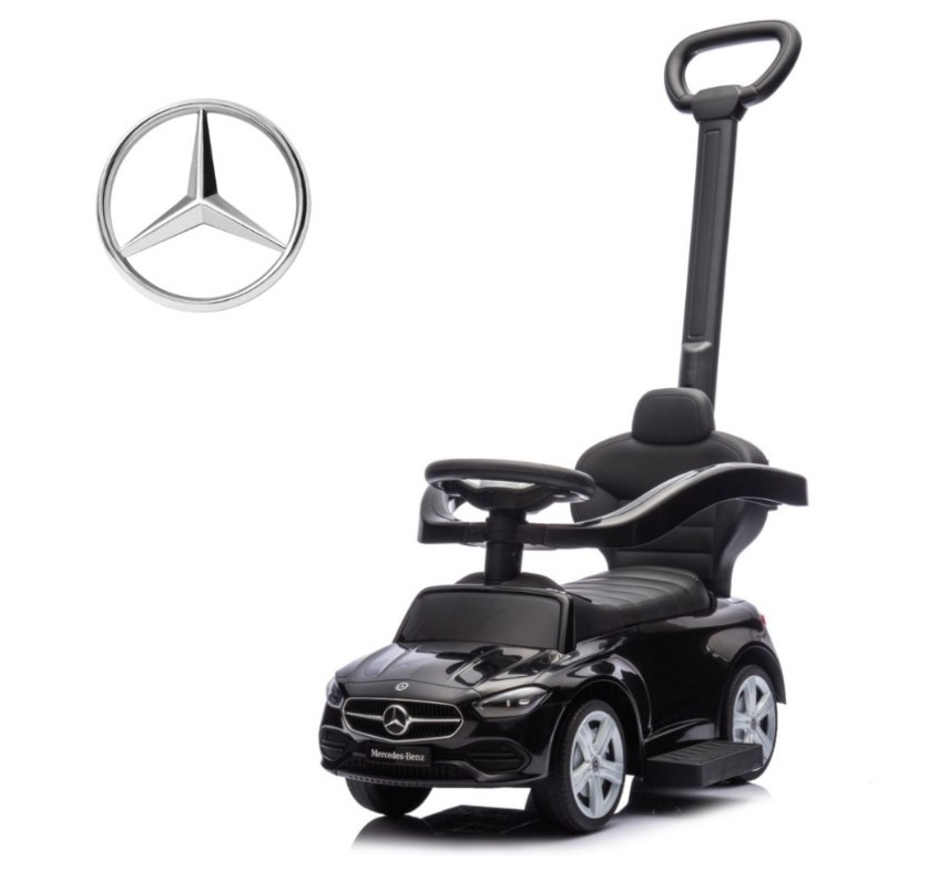 Milly Mally MERCEDES C-Class Black Ride-On
