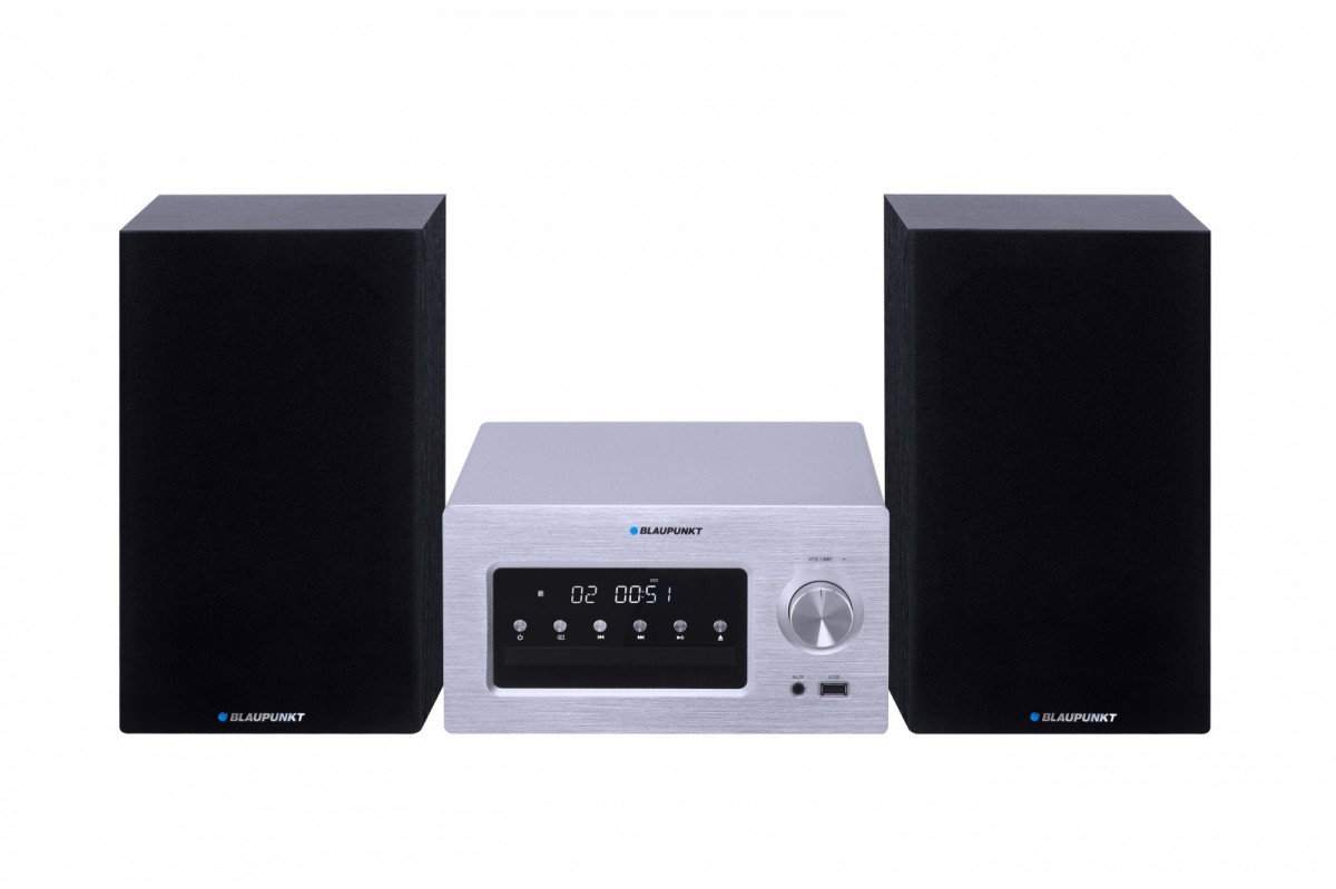 Blaupunkt MS70BT loudspeaker Black, Grey Wired