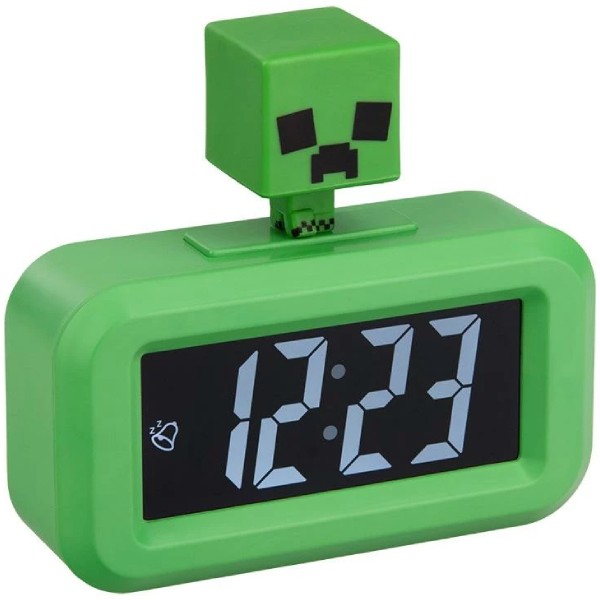 Paladone Minecraft Creeper Icon Alarm Clock