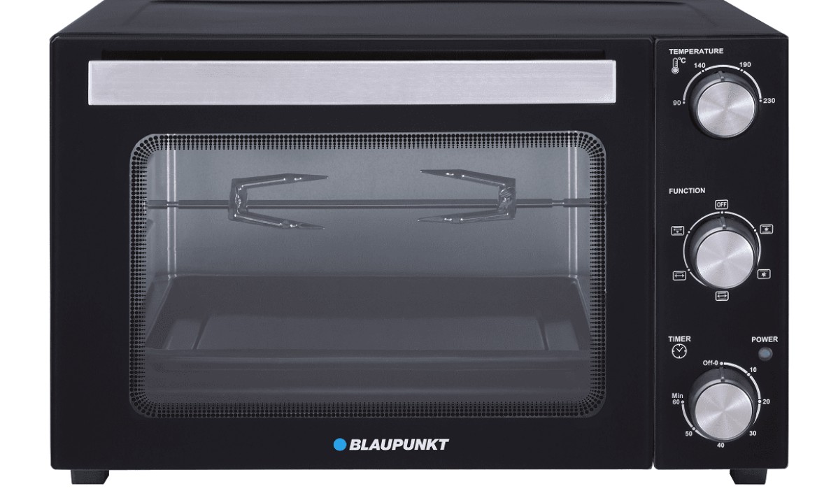 Blaupunkt EOM601 oven Black, Stainless steel