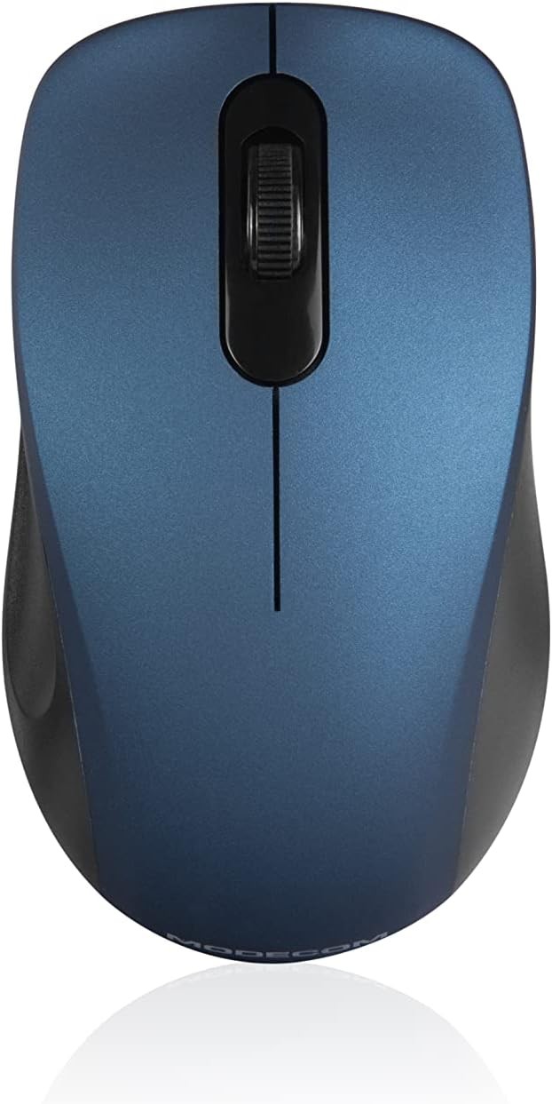 MODECOM MC-WM10S wireless Silent Blue optical
