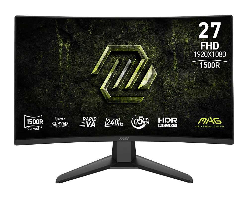 MSI Monitor MAG 274CF X24 27inches/LED/FHD/CURVE/240Hz/Black