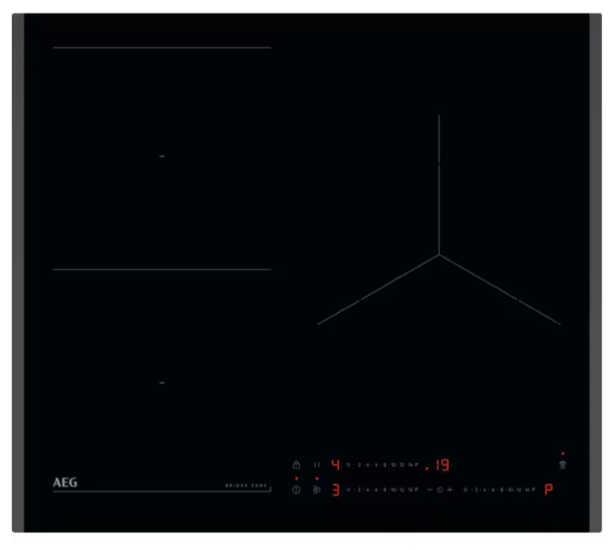 Įmontuojama indukcinė kaitlentė AEG 6000, Hob2Hood