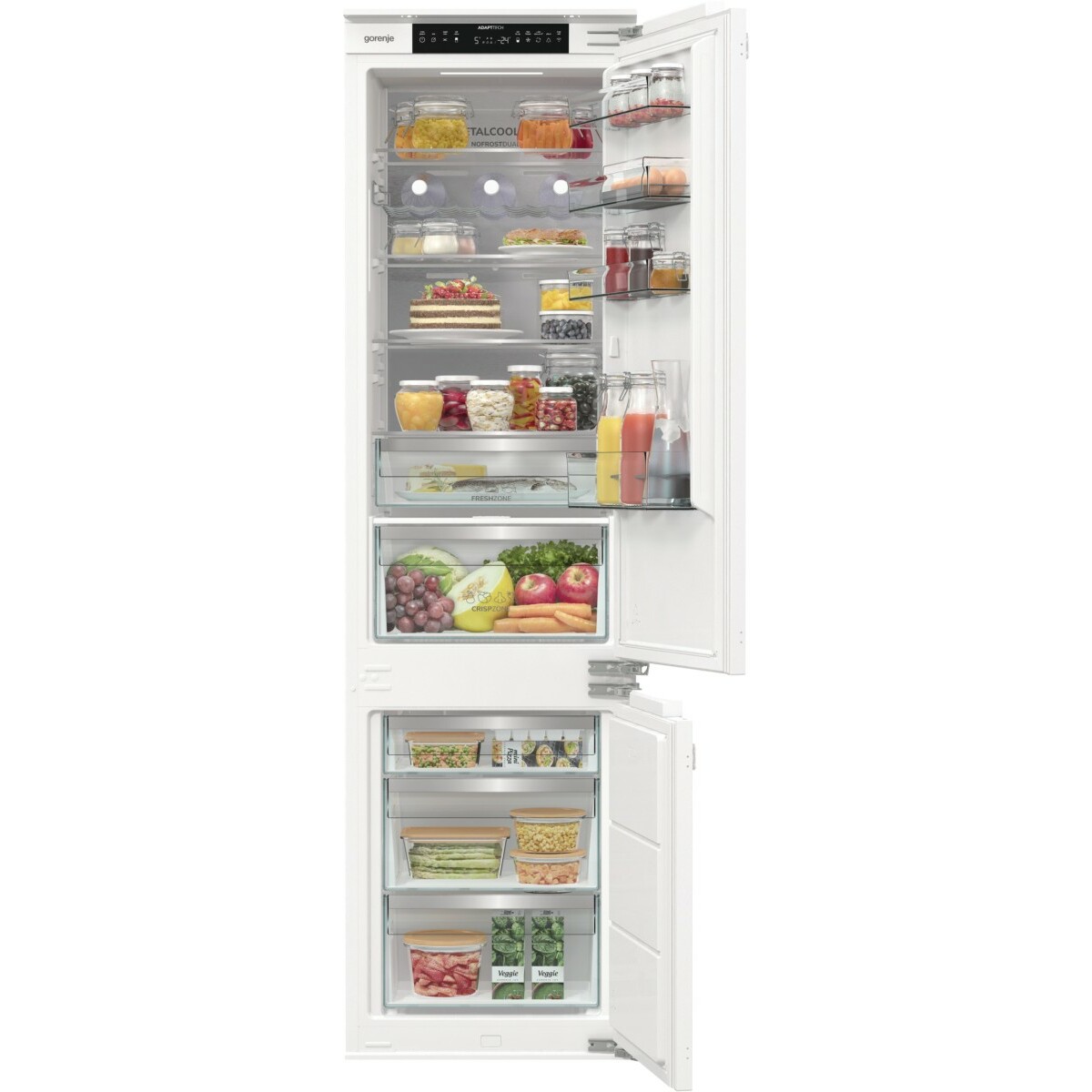 Įmontuojamas šaldytuvas GORENJE G800, NRKI519E82WF |