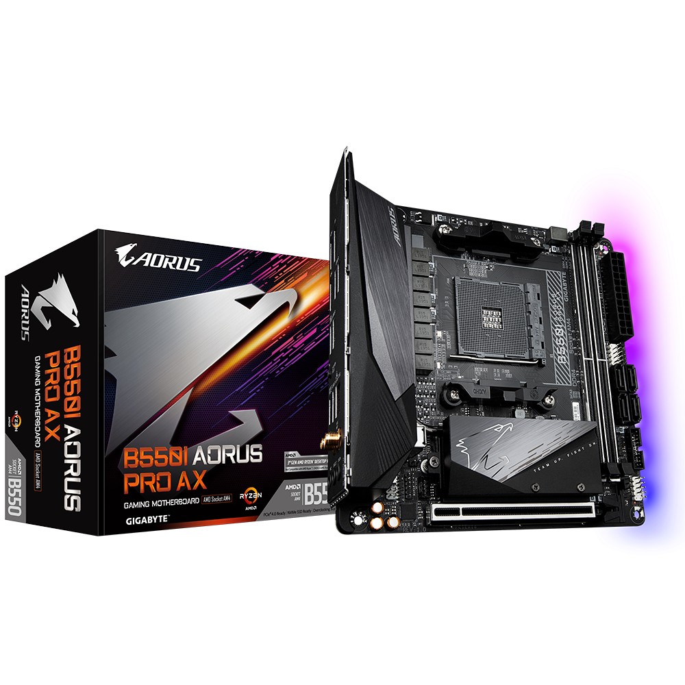 Gigabyte Motherboard B550I AORUS PRO AX