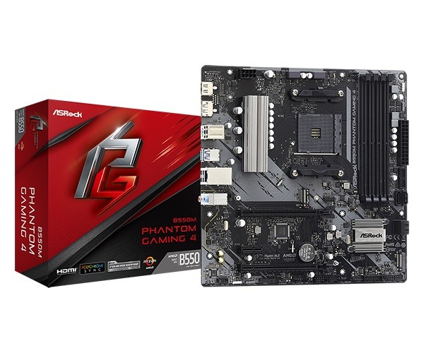 Asrock B550M Phantom Gaming 4 Socket
