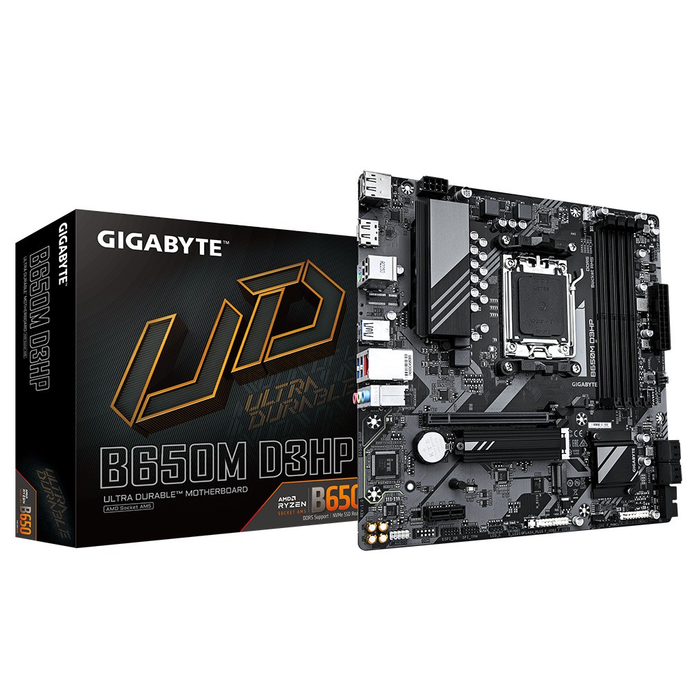 Gigabyte Motherboard B650M D3HP AM5 4DDR5