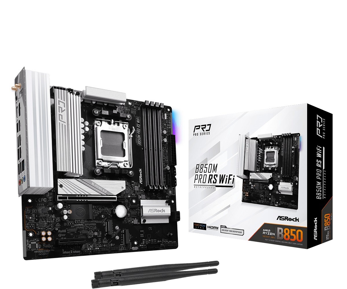 Asrock Motherboard B850M PRO RS WIFI