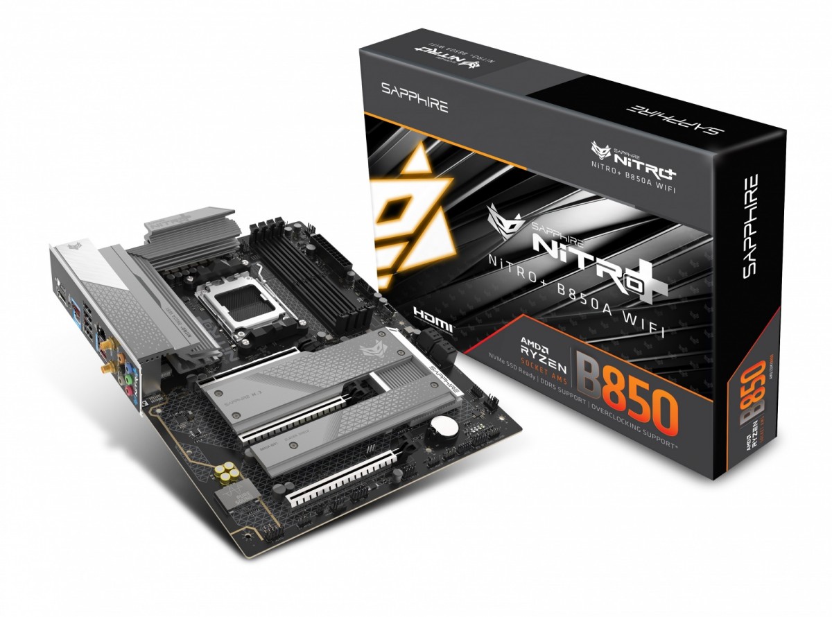 SAPPHIRE NITRO+ B850A WIFI 7/AM5/ATX |