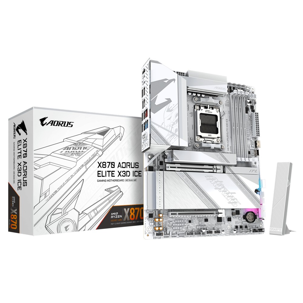 Gigabyte Motherboard X870 AORUS ELITE X3D
