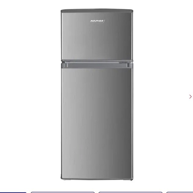 MPM MPM-125-CZ-11/E silver refrigerator with a