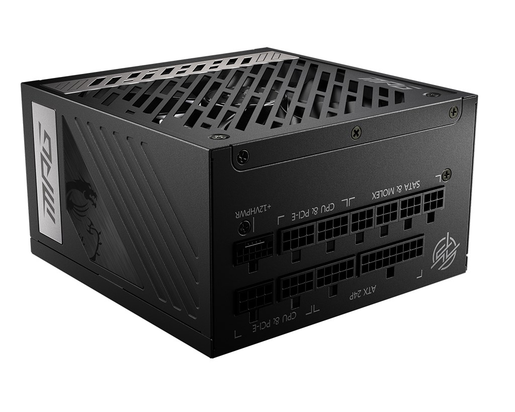MSI MPG A1000G PCIE5 power supply