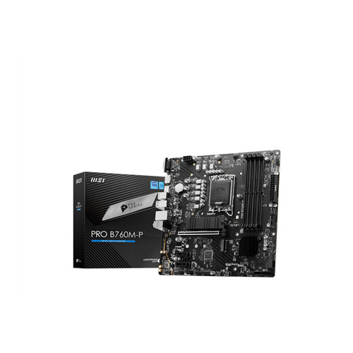 Mainboard|MSI|Intel B760 Express|LGA1700|Micro-ATX|Memory DDR5|Memory slots 4|2xPCI-Express