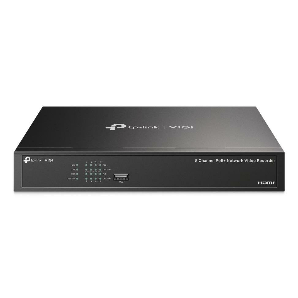 TP-LINK VIGI NVR1008H-8P 8-kanálový sieťový videorekordér