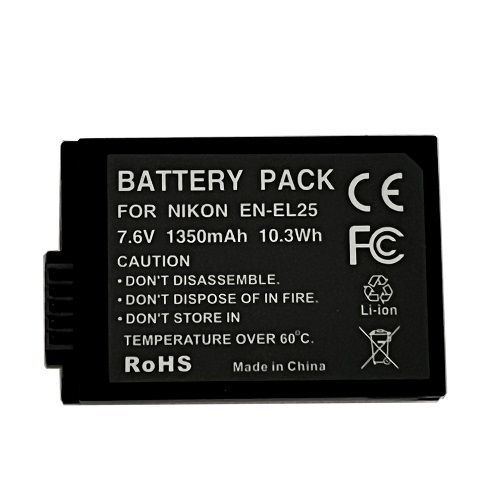 Extra Digital NIKON EN-EL25 Battery, 1350mAh