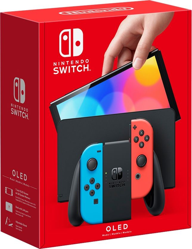 Nintendo Switch OLED console (with Neon