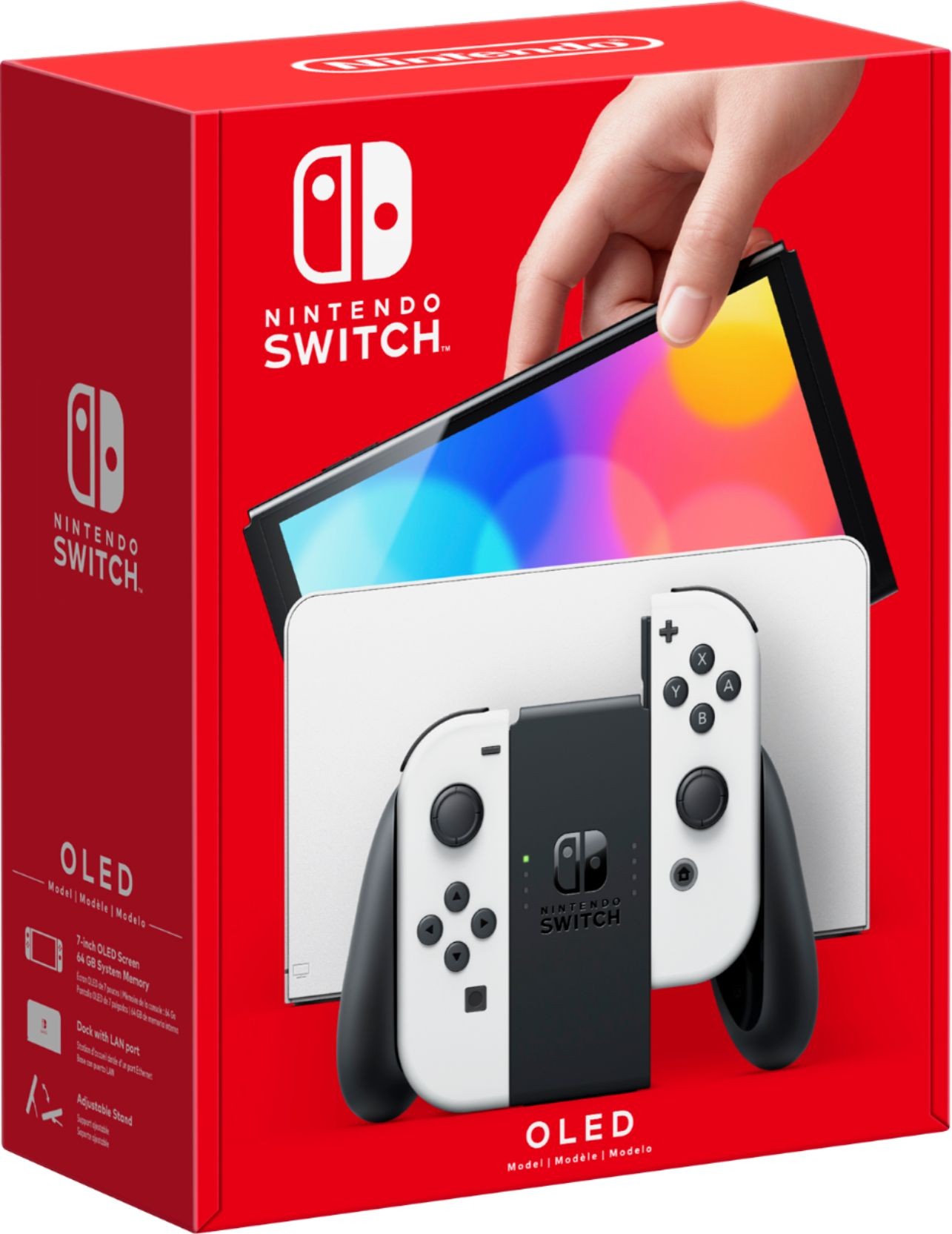 Nintendo Switch OLED console (with White