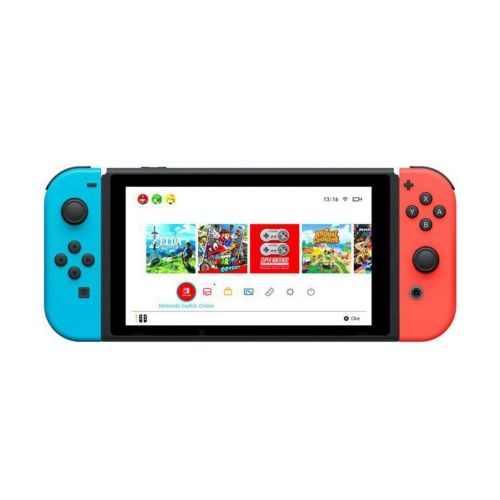Nintendo Switch V2 Console Neon Red