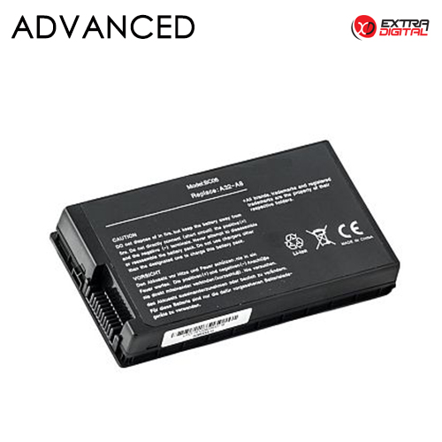 Notebook Battery ASUS A32-A8, 5200mAh, Extra