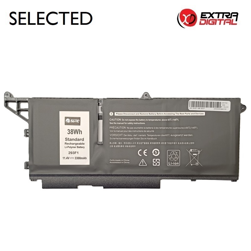 Notebook Battery DELL 293F1, 3300mAh, Extra