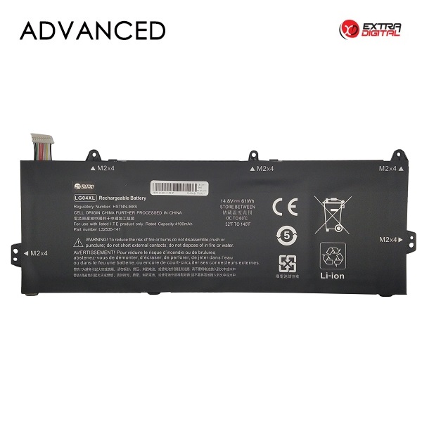 Notebook Battery HP LG04XL, 4100mAh, Extra