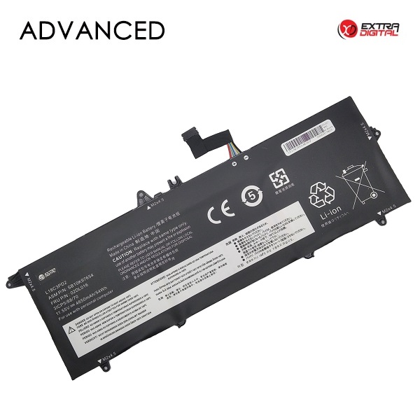 Notebook Battery LENOVO L18C3PD2, 4650mAh, Extra