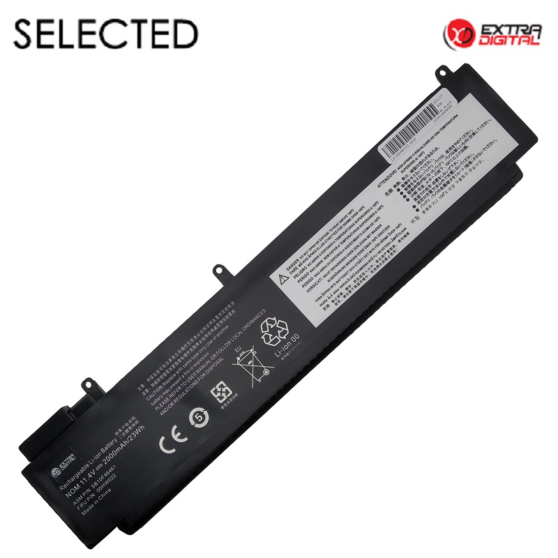 Notebook battery LENOVO SB10F46460, 2000mAh, Extra