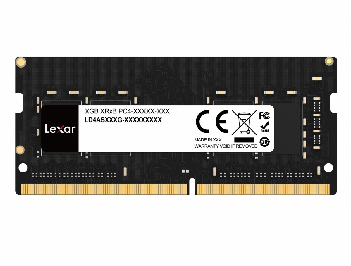Lexar Notebook memory DDR4 SODIMM 16GB(1*16GB)/3200